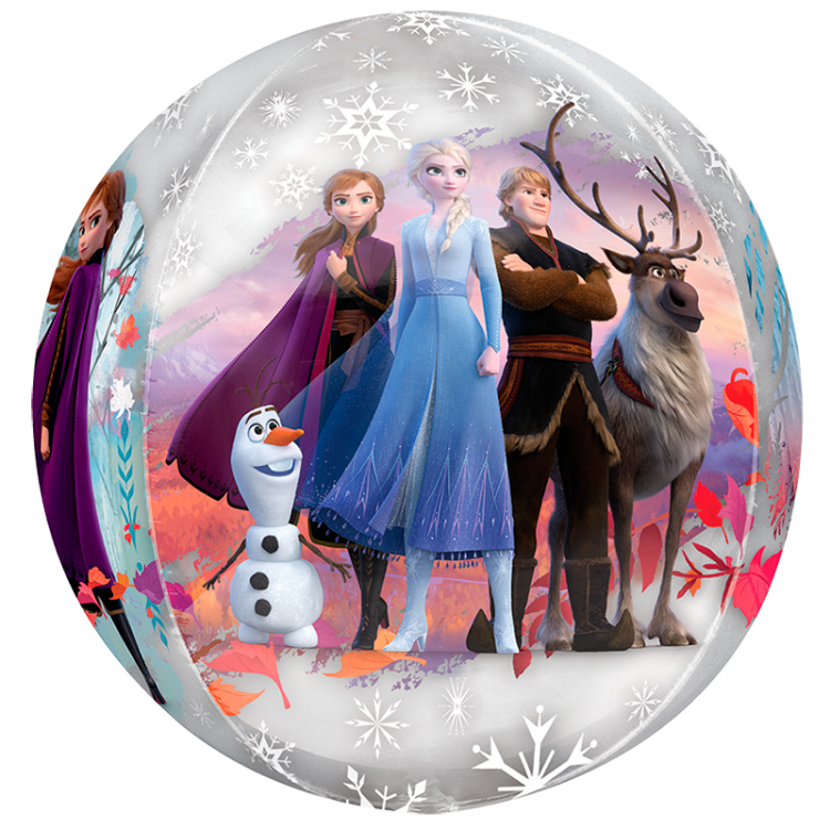 Шар Сфера 3D Холодное сердце в упаковке / Sphere 3D Frozen G40