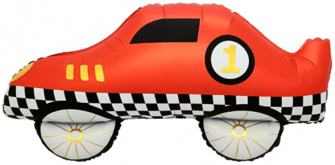 Шар Фигура Гоночная машинка, Красный